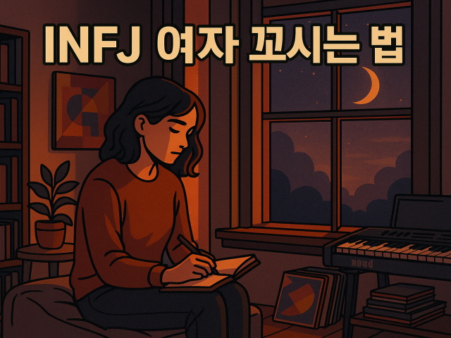 INFJ 여자 꼬시기