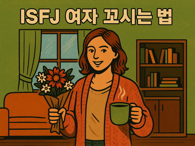 ISFJ 여자 꼬시기